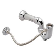 ZURN Trap Primer: Cast Brass, Polished Chrome, Silver, 1 1/2 in Nominal Pipe Size, Slip, 20 ga Gauge (MPN Z1021-PC). Key specifications — Finish: Polished Chrome; Includes: Braided Primer Tubing; Brand: ZURN; Material: Cast Brass; Connection Type: Slip.