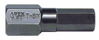 APEX Insert Bit: Insert Bit, Metric, Hex Head, 8 mm Bit Industry Size, Std, 2 1/4 in Overall Lg (MPN SZ-7-8MM). Key specifications — attr1119808: 8 mm; attr1119811: S2 Steel; attr1119815: Square; attr1119817: Standard; attr1119818: APEX; attr1119810: Impact Rated.