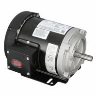 LEESON General Purpose Motors: C-Face/Universal Mount, Totally Enclosed Fan Cooled, 1 hp, 3,450 RPM (MPN 056T34F15680). Key specifications — Brand: LEESON; Nameplate Voltage @ 60 Hz: 208-230/460V AC; Full Load Current @ 60 Hz: 3.0-3.0/1.5 A; Nameplate RPM @ 60 Hz: 3,450 RPM; Motor Enclosure: TEFC.