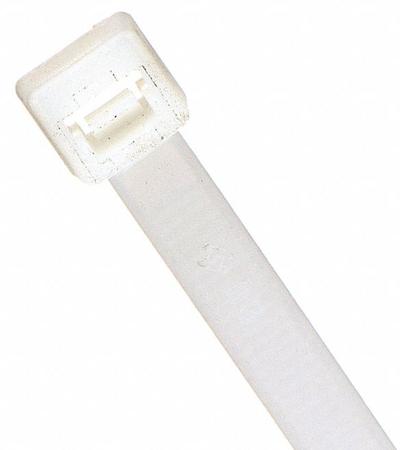 GRAINGER Cable Tie: 21 1/2 in Nominal Lg, 6 in Nominal Max. Bundle Dia., 0.31 in Wd - All Purpose Nylon Cable Ties