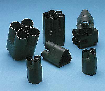 3M Heat Shrink Breakout Boot: 1 Pk, 2.36 in I.D. Before Shrinking - Heat Shrink Breakout Boots