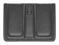 HEROS PRIDE Magazine Pouch: Black, Synthetic Leather, Plain, 3 3/4 in x 1 7/16 in, Open Closure (MPN 1438P). Key specifications — attr188437: Black; attr188438: Synthetic Leather; attr188431: Magazine Pouch.