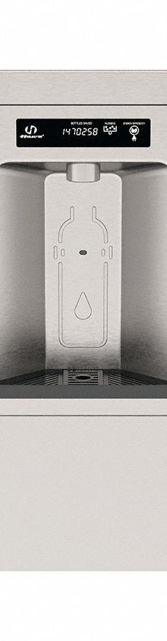 HAWS Bottle Filling Station: On-Wall, Non-Refrigerated, Stainless Steel, Silver, Satin (MPN 2000HSSM). Key specifications — Housing Material: Stainless Steel; Housing Finish: Satin; Brand: HAWS; Chilling Capacity: Non-Refrigerated.