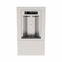 HAWS Bottle Filling Station: On-Wall, Non-Refrigerated, Stainless Steel, Silver, Satin (MPN 2000HSSM). Key specifications — Housing Material: Stainless Steel; Housing Finish: Satin; Brand: HAWS; Chilling Capacity: Non-Refrigerated.