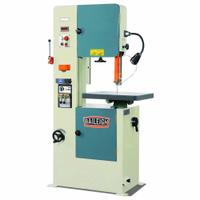 BAILEIGH INDUSTRIAL Band Saw: 19 5/8 in Throat Dp - Vertical, 70-1700 SFPM, 15° Left to 45° Right (MPN BSV-20VS-V2). Key specifications — attr325086: BAILEIGH INDUSTRIAL; attr313109: 15° Left to 45° Right; attr313108: 70-1700 SFPM; attr313111: 1.