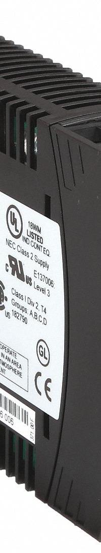 PULS DC Power Supply: DIN Rail, 15 W Output Power - Rated, 0.6 A Current - Output, Single Phase (MPN ML15.241). Key specifications — attr1044898: Single; attr1044874: Plastic; attr1044879: 110V DC; attr211400: PULS.