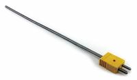 DAYTON Thermocouple Probe: -325°F to 2,280°F /-200°C to 1,250°C, Type K, Rounded Tip, 12 in Probe Lg (MPN 36GK94). Key specifications — attr1275752: 20 AWG; attr1275757: 12 in; attr1275763: ±1.1 % Below 293 °C, ±0.4 % Otherwise; attr1275765: 36GK94; attr1275769: DAYTON; attr1434700: Hose Clamp.