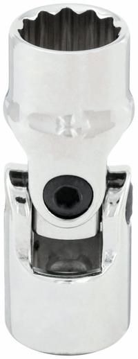 WESTWARD Flex Socket: 1/2 in Drive Size, 9/16 in Socket Size, 12-Point, Std, Chrome (MPN 10E212). Key specifications — attr1204348: WESTWARD; attr1204349: Chrome.