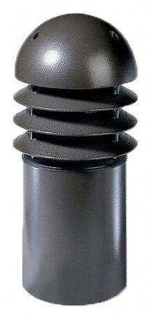 LED Bollard: 800 lm, 2700K, 9.5 W, 14 in Overall Ht, 120V AC, Black Housing Color (MPN DB14AA012LE). Key specifications — Housing Color: Black; Color Temperature: 2700K.