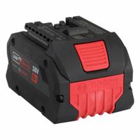 BOSCH Battery: CORE18V®, 8 Ah, Battery Included, 18V DC (MPN GBA18V80). Key specifications — attr1278107: Not Oil-Resistant.
