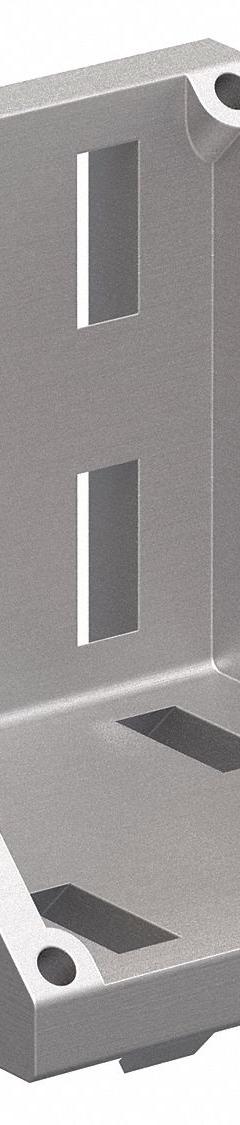 Inside Corner Bracket: Inside-Corner Bracket with Dual Support, 45 Series, 86 mm x 88 mm x 86 mm (MPN 14111). Key specifications — Material: Aluminum; Brand: 80/20; Finish: Unfinished.