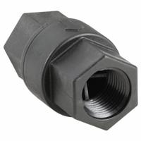 APPROVED VENDOR Ball Cone Spring Check Valve: Poppet, Inline Valve Body, 1/2 in Pipe Size, Female (MPN FP CHK 685-8F8F-B). Key specifications — Brand: APPROVED VENDOR.