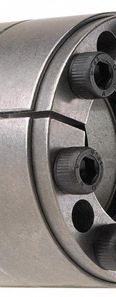 FENNER DRIVES Keyless Bushing: For 1 3/4 in Shaft Dia, 2 15/16 in OD, 2.126 in Wd, Oil Dipped Steel (MPN B122112). Key specifications — System of Measurement: Inch; Keyless Bushing Type: Multi-Screw Locking Assembly; Flange Type: None; Brand: FENNER DRIVES.