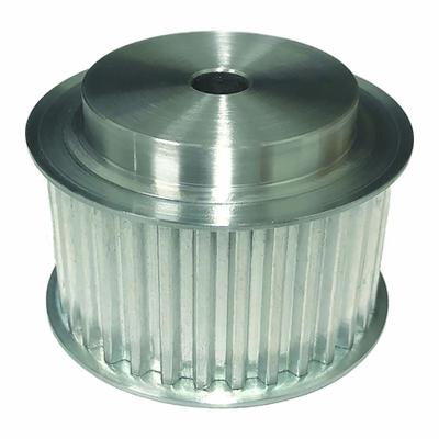 Dayton Timing Pulley: Trapezoidal, Plain, For T5 Timing Belt Section, For 25 mm Belt Wd - T5 Section Timing Belt Pulleys