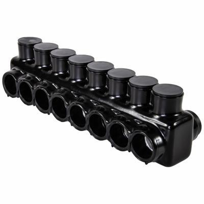 POLARIS Multitap Connector: 8 Port, Double-Sided Entry, 4 AWG – 500 kcmil Wire Size - Dry-Location Double-Sided Entry Multitap Connectors