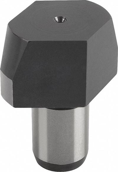 KIPP Stepped Diamond Locating Pin: Flattened, Shouldered, Tool Steel - Stepped Diamond Locating Pins