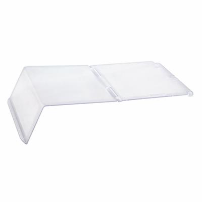 QUANTUM STORAGE SYSTEMS Lid: 17 in x 6 1/2 in, Clear - Hanging & Stacking Bin Lids
