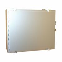 HAMMOND Electrical Enclosure: Stainless Steel, 20 in x 24 in x 8 in, NEMA 12/13/3R/4/4X, w/Panel (MPN 1418N4SSER8). Key specifications — Brand: HAMMOND; Closure Method: Clamps; Enclosure Material: Stainless Steel; Knockouts: Not Included; Includes Inner Panel: with Inner Panel Included.