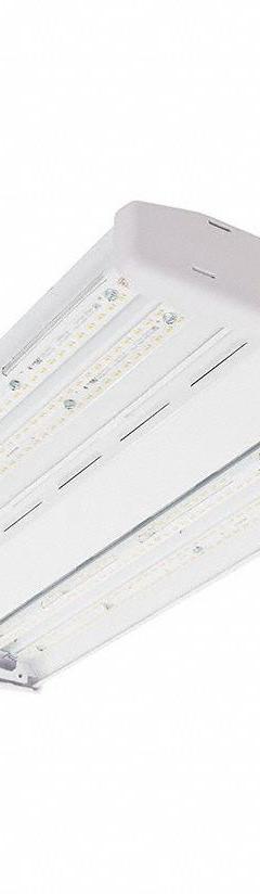 DAYBRITE LED High Bay: 18,000 lm, 4000K, 12 ft Mounting Ht, Gen Distribution, 133 W, 120 to 277V AC (MPN FBY18L840-UNV). Key specifications — attr1260469: 120 to 277V AC; attr1260477: 250W MH; attr1260467: DAYBRITE; attr1260503: 4000K.