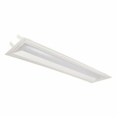 SYLVANIA LED Troffer Retrofit Door Kit: 4 ft Lg, 2 ft Wd, 2,500 lm_3,125 lm_3,750 lm, 4000K, 30 W (MPN RDORKIT5AS/030UNVD840/14U/WH/E). Key specifications — attr1258463: 120 to 277V AC; attr1258451: SYLVANIA; attr1258458: Yes; attr1258459: (3) 28 T8; attr1258452: 4000K.