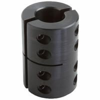 CLIMAX METAL PRODUCTS Rigid Shaft Coupling: 5/8 in Bore Dia 1, 5/8 in Bore Dia 2, Round, Two-Piece (MPN 2CC-062-062). Key specifications — attr870032: Round; attr870041: No; attr870034: CLIMAX METAL PRODUCTS; attr870070: Inch; attr925532: Same Bore Dimensions.