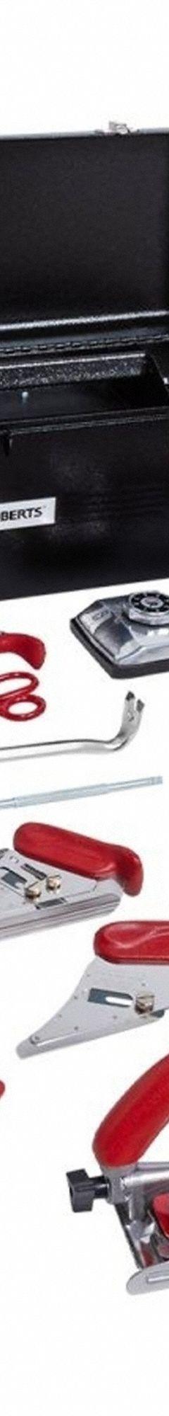 ROBERTS Carpet Installation Kit: 24 in Overall Lg, 9 1/2 in Overall Wd, 11 1/2 in Overall Ht (MPN 10-752). Key specifications — attr1004966: Carpet Installation Kit; attr1004967: ROBERTS.