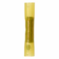 3M Butt Splice Connector: Yellow, Heat Shrink, For Wire Size 12 AWG – 10 AWG, 600 V, Pack Qty 25 (MPN 59093). Key specifications — Brand: 3M.