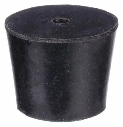 APPROVED VENDOR Stopper: Natural Rubber, 5 1/2 Stopper Size, 24 mm Bottom Dia, 28 mm Top Dia - Rubber Stoppers