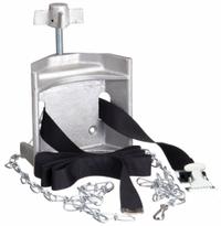 TROEMNER Bench Bracket: 1 Cylinder, For 4 in to 14 in Dia, 6 1/2 in W x 3 1/4 in D x 5 1/4 in H (MPN 972038 NO MESSAGE). Key specifications — Brand: TROEMNER; Manufacturer Part Number: 972038 NO MESSAGE.