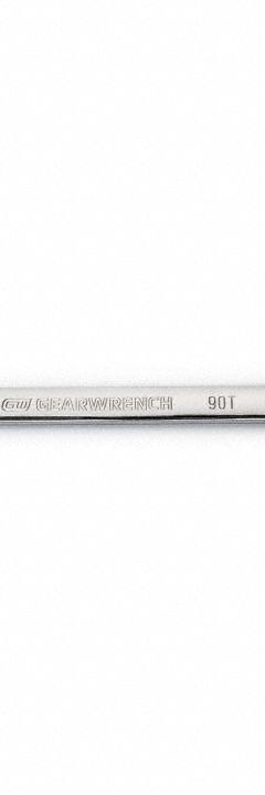 GEARWRENCH Combination Ratcheting Wrench: Alloy Steel, Full Polish Chrome, 24 mm Head Size, Std (MPN 86924). Key specifications — attr309600: 24 mm; attr309611: Full Polish Chrome; attr309610: Alloy Steel; attr309604: Yes; attr309612: No; attr309613: No; attr309615: No; attr324932: GEARWRENCH.