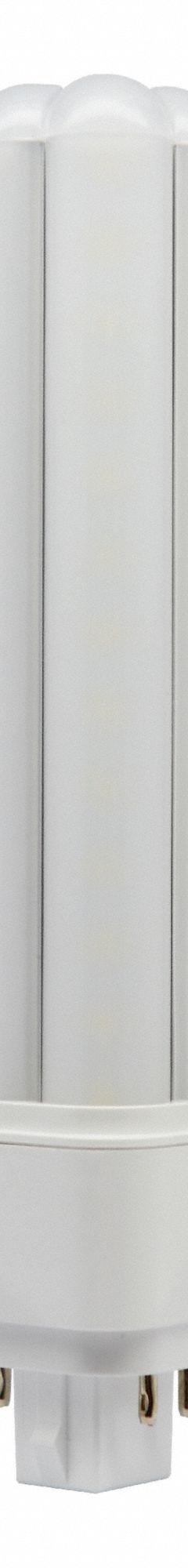 LEDVANCE/ SYLVANIA Linear LED Light Bulb: Type A, 4-Pin (G24q), T4, LED, 3000K, 9.5 W Watt, Dimmable (MPN LED9.5PBG24QODIM830SUB). Key specifications — Brand: LEDVANCE/ SYLVANIA; Bulb Designation: LED9.5PBG24QODIM830SUB; Dimmable: Yes; Color Temperature: 3000K.