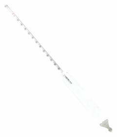 API Hydrometer: API ASTM Plain Form, 9/21, 0.1, 13 in Overall Ht (MPN GW002H). Key specifications — Range: 9/21; Scale Divisions: 0.1; Scale Type: API ASTM Plain Form.