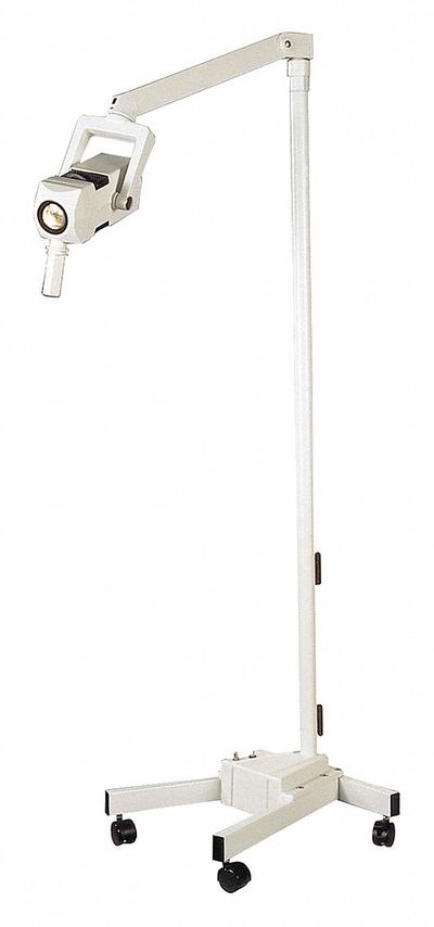 BURTON Examination Light: Halogen, 60,000 lux @ 1 m, Floor Stand, 4300K, 94 CRI - Floor-Stand Medical Lights