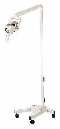 BURTON Examination Light: Halogen, 60,000 lux @ 1 m, Floor Stand, 4300K, 94 CRI, 150 W Watt, 120V AC (MPN CS316FL). Key specifications — Operating Voltage: 120V AC; Illumination: 60,000 lux @ 1 m; Manufacturer Part Number: CS316FL; Brand: BURTON; Color Temperature: 4300K.