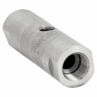 WILKINS Backflow Preventer: 740, 3/8 in Pipe Size, FNPT x FNPT, 2.2 gpm Flow Rate - Carbonated Water Line Dual Check Backflow Preventers