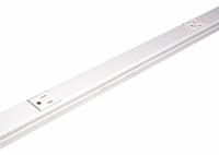 Prewired Raceway: 2 Circuits, 6 Outlets, NEMA 5-15R, 6 ft Lg, 1 5/16 in W x 3/4 in H, Steel, Ivory (MPN V20GBA612). Key specifications — Color: Ivory; Series: Plugmold(R); Includes: (2) Blank End Fittings; Brand: LEGRAND.