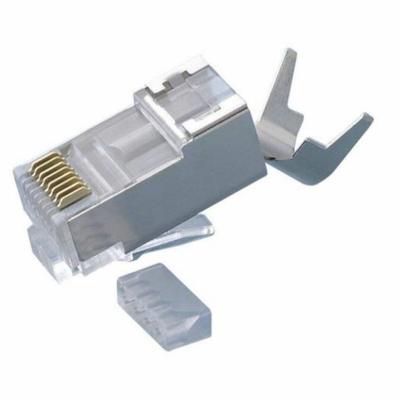 TRIPLETT Connector, 100PK: Connector RJ45, Solid, 7 Cable Category, Std - RJ Modular Connectors