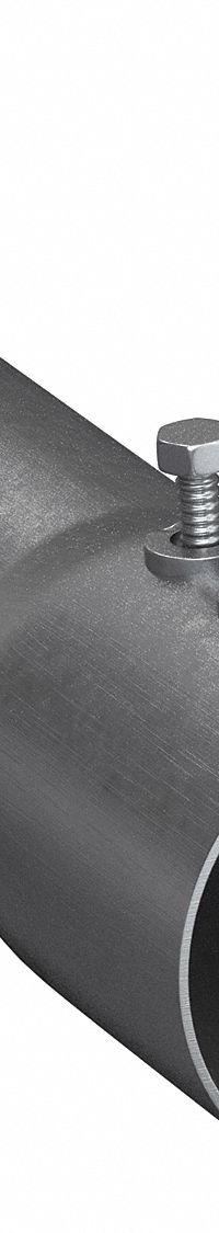 EMT Conduit & Coupling, One-Piece: Steel, 1 1/4 in Trade Size, Set Screw Coupling Conduit (MPN 858972). Key specifications — Color: Gray.