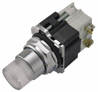 EATON Illuminated Push Button: Illuminated, Extended Profile, Metallic, 30 mm - Illuminated Extended-Length Push Buttons