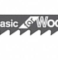 BOSCH Jigsaw Blade: 12, 2 3/4 in Blade Lg, Bi-Metal, High Speed Steel, U Shank, Wood, 1 Pieces, 5 PK (MPN U19BO). Key specifications — attr1097716: Solid Stock; attr1097715: Bi-Metal; attr1097719: 12; attr1097721: High Speed Steel; attr1097728: BOSCH.