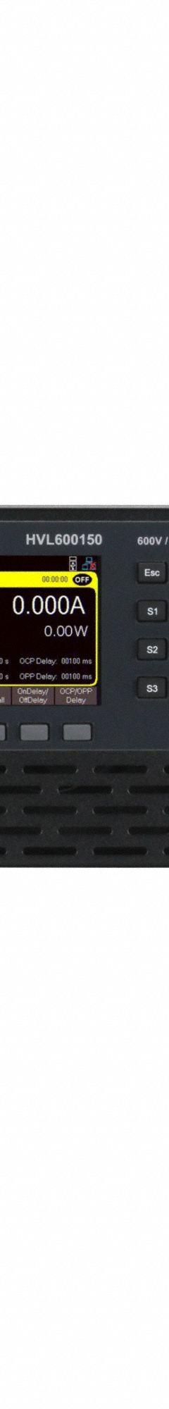 B&K PRECISION DC Electronic Load: 0 V to 1,000 V, 25 A Max Measurable Current, 3,000 W Power (MPN HVL100025). Key specifications — Brand: B&K PRECISION.