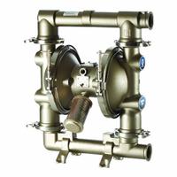GRACO Food Grade AODD Pump: Stainless Steel, 2 1/2 in, Tri-Clamp, 160 gpm, 276.9 ft Max. Head (MPN FD3111). Key specifications — Brand: GRACO; Check Valve Material: PTFE; Seat Material: SS.
