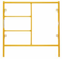 BIL-JAX Scaffold Frame: Step Frame, Steel, Frames (MPN 6004-02552). Key specifications — Color: Yellow; Material: Steel; Product Type: Step Frame; Brand: BIL-JAX.