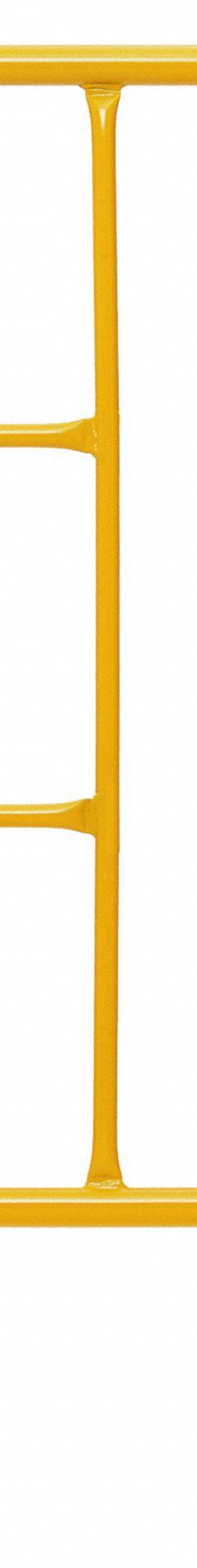 BIL-JAX Scaffold Frame: Step Frame, Steel, Frames (MPN 6004-02552). Key specifications — Color: Yellow; Material: Steel; Product Type: Step Frame; Brand: BIL-JAX.
