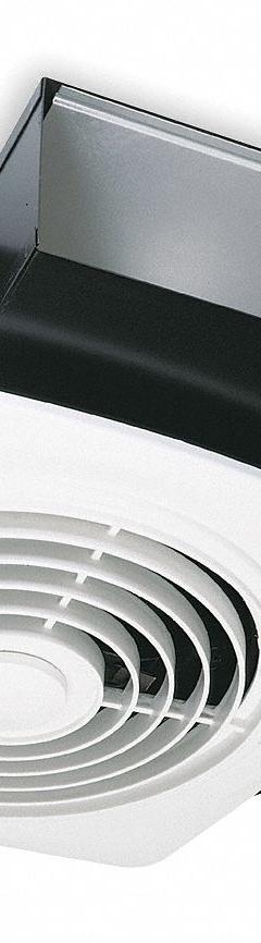 Exhaust Fan: 160 cfm Max Airflow, 1 Speeds, 5 sones, Low Profile, 120V AC, 115V AC (MPN 503). Key specifications — Grille Material: Plastic; Number of Speeds: 1; Nameplate Voltage: 120V AC; Brand: BROAN; Duct Shape: Rectangular; Grille Color: White; Nominal Voltage: 115V AC.