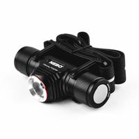 NEBO Headlamp: Rechargeable, 1,000 lm Max. Brightness, 27.5 hr Max Run Time, 105 m Max Beam, Black (MPN 7001). Key specifications — attr1391544: Micro USB to USB Cord; attr1391546: NEBO; attr1440309: Includes Rechargeable.