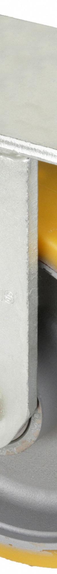 APPROVED VENDOR Plate Caster: Corrosion-Resistant/Debris-Resistant/Maint Free/Quiet-Roll, Rigid (MPN P27R-GTH 202K-16). Key specifications — Wheel/Tread Color: Yellow; Brand: APPROVED VENDOR; Roll Up: Rigid.