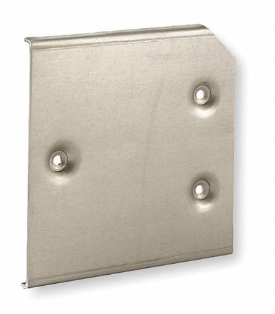 HUBBELL KILLARK Interior Panel: Back Panel Panel, 5 in Overall Ht, 5 in Overall Wd, Aluminum - Interior Mounting Panels