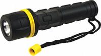 GRAINGER Flashlight: 20 lm, 11 hr Run Time at Max. Brightness, 39 m Max Beam, 1 Light Output, Black (MPN 5RHT3). Key specifications — Brand: GRAINGER; Battery Requirements - Broad: Requires 2 AA.