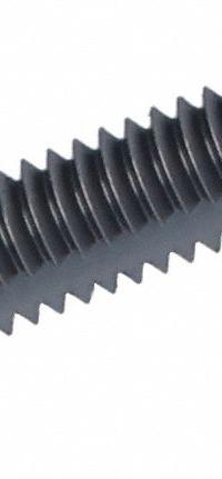 CLEVELAND Straight Flute Hand Tap: #8-32 UNC, H3 / 2B, 2 Flute, Plug Chamfer (MPN C83890)